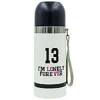 Термос 13 I'm lonely forever SP-Sport 7178 350мл белый