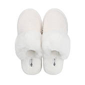Жіночі домашні капці із закритим носком MVM MY HOME VIRA 38-39 Білий (SL-04 38-39 WHITE)