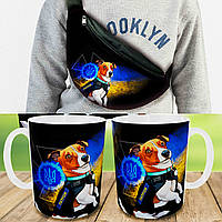 Подарунковий набір: Сумка-бананка + Кружка Пес Патрон, дитячий, для хлопчика (0291)