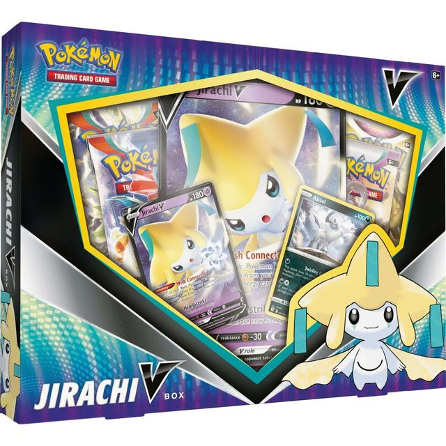 Карти колекціонера Pokémon Tcg: Jirachi V-Box  PROMO набір карток покемон 290-85557