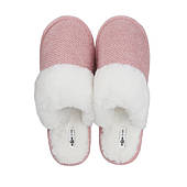 Жіночі домашні капці із закритим носком MVM MY HOME VIRA 40-41 Рожеві (SL-04 40-41 PINK)