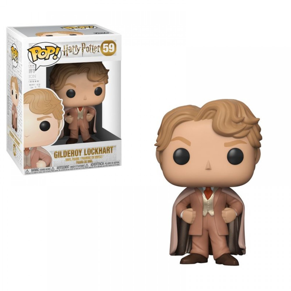 ФІГУРКА FUNKO POP HARRY POTTER - GILDEROY LOCKHART / ФАНКО ПОП ГАРРІ ПОТТЕР - ЗЛАТОПУСТ ЛОКОНС
