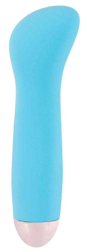 Синій міні вібромасажер Cuties Mini Vibrator із 7 різними вібраційними режимами