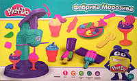 Набор Фабрика мороженного МК 4652 Play-Doh, 5 баночек, масса, тесто для лепки