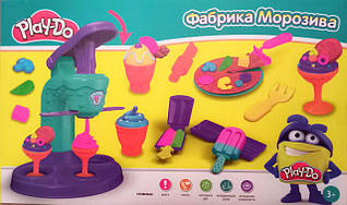 Набір Faбрика морозива МК 4652 Play-Doh, 5 баночок, маса, тісто для ліплення