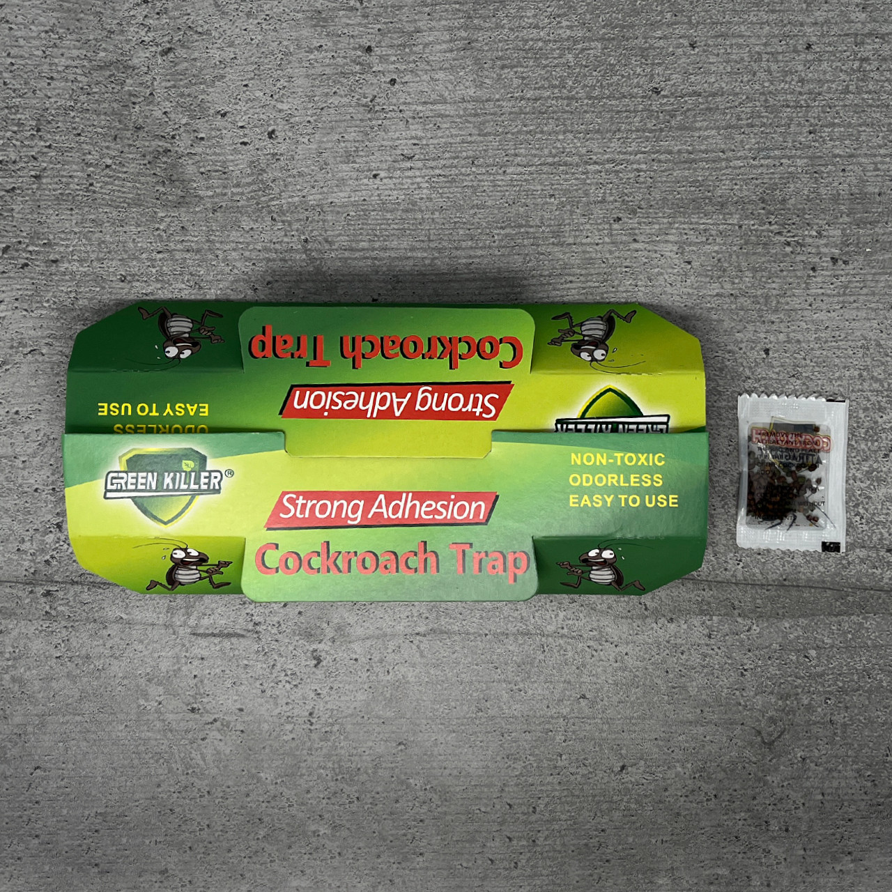 Клейова пастка-хатинка від тарганів Green Killer з приманкою 16*9 см