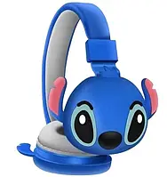 Детские наушники Stitch AH-806 с мультяшным персонажем Стич Bluetooth