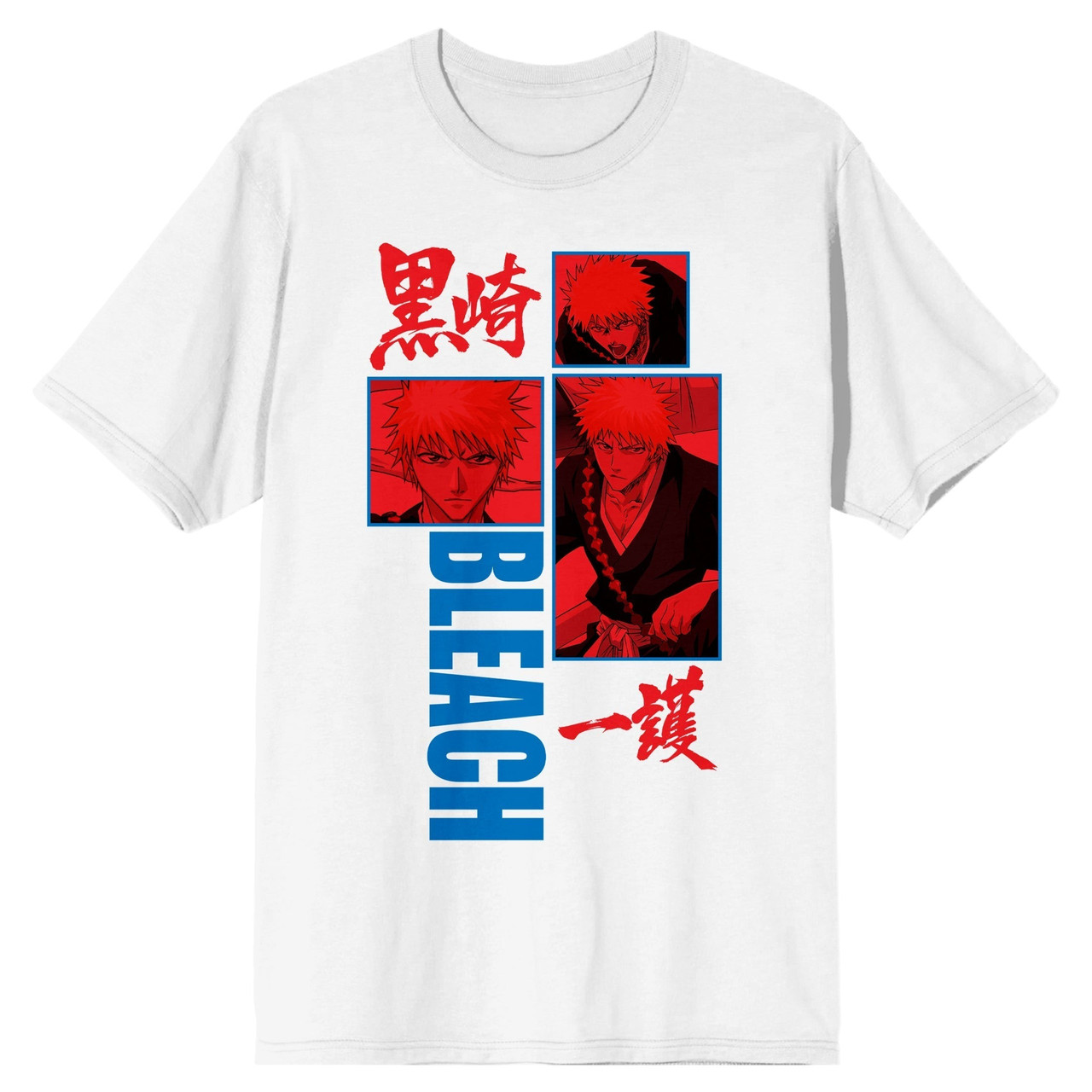 Футболка біла LOYS аніме BLEACH - Ichigo Panels XS