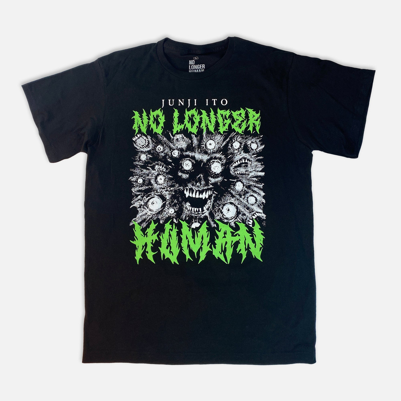 Футболка чорна LOYS аніме Junji Ito - No Longer Human Metal XS