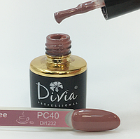 Гель-лак для нігтів Divia Pink Coffee Di1232 PC40 8 мл