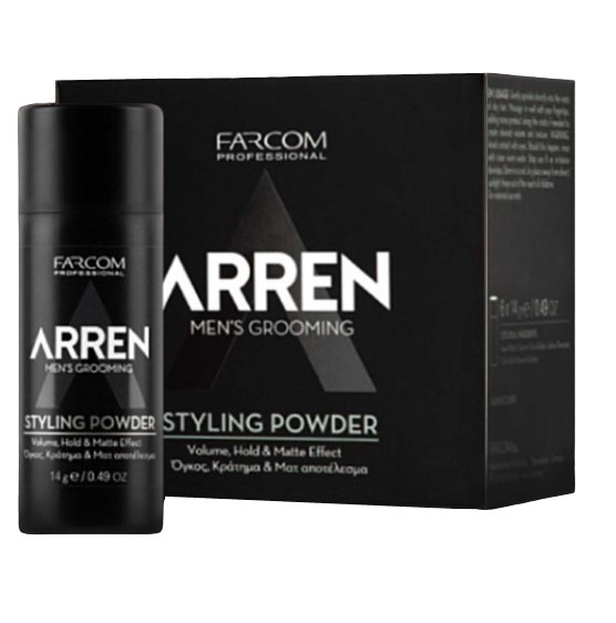 Матова пудра для укладання волосся Arren Toning & Volume Styling Powder, 14 г (11389)