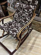 Крісло-гойдалка плетена з лози, фото 7
