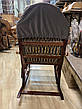 Крісло-гойдалка плетена з лози, фото 9