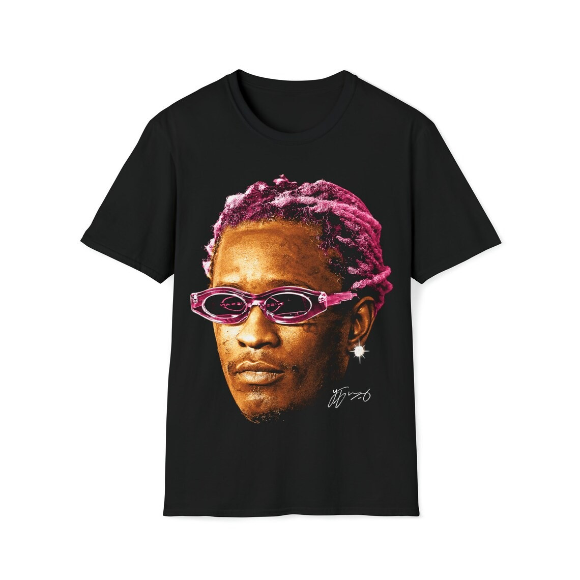 Футболка чорна LOYS реп YOUNG THUG XS