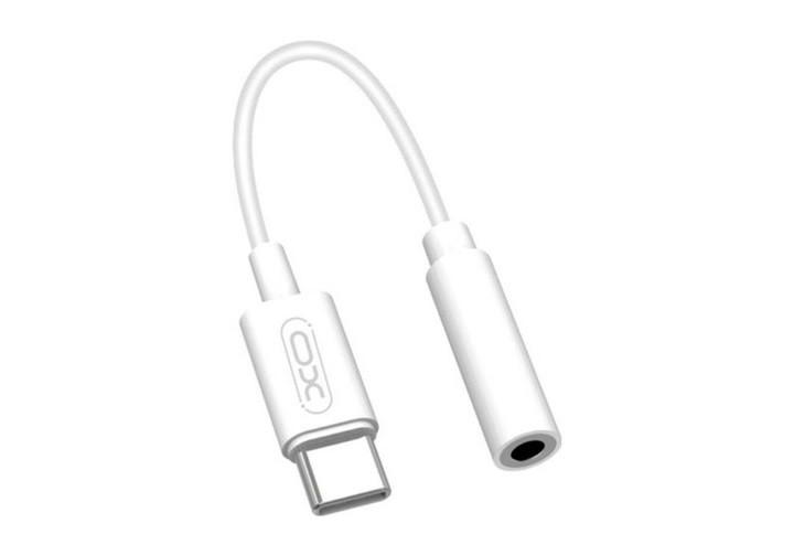 Перехідник XO-NB-R161 Type-C для 3.5mm audio Білий