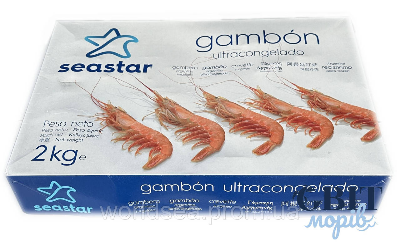 Креветка дикая сырая Langostino с головой 10-20 (Аргентина) - фото 1 - id-p466452021