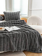 Покривало Vip Шиншила - Кролик Deco 220*240 - сірий