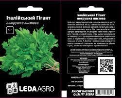 Петрушка листова, Італійський Гігант 1 г , Леда Агро