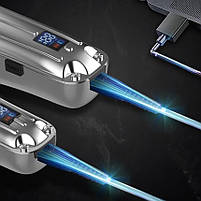 Набір для стрижки (машинка + тример) Surker Cordless Turbo Silver (SK-1616), фото 10