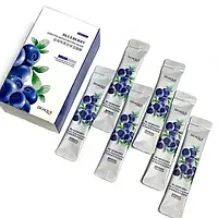 Увлажняющая маска для лица с черникой bioaqua blueberry mask