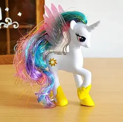 Фігурка Поні Принцеса Селесія з прозорими крилами 14 см