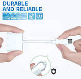 Перехідник для навушників і заряджання Samsung USB Type-C на AUX штекер 3.5 мм Type-C зарада Galaxy S23 S22 A54, фото 2