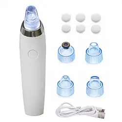 Вакуумний очищувач шкіри Derma Suction 8802 2 режими White