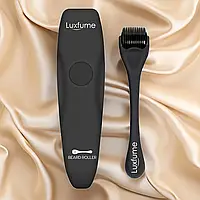 Мезороллер для стимуляции роста волос и бороды luxfume Beard Roller