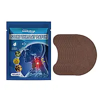 Пластырь травяной Sore Throat Patch для снятия боли в горле