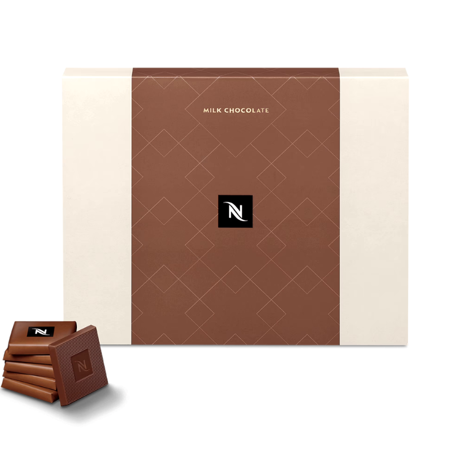 Шоколад молочний Nespresso 40 шт., 200 г