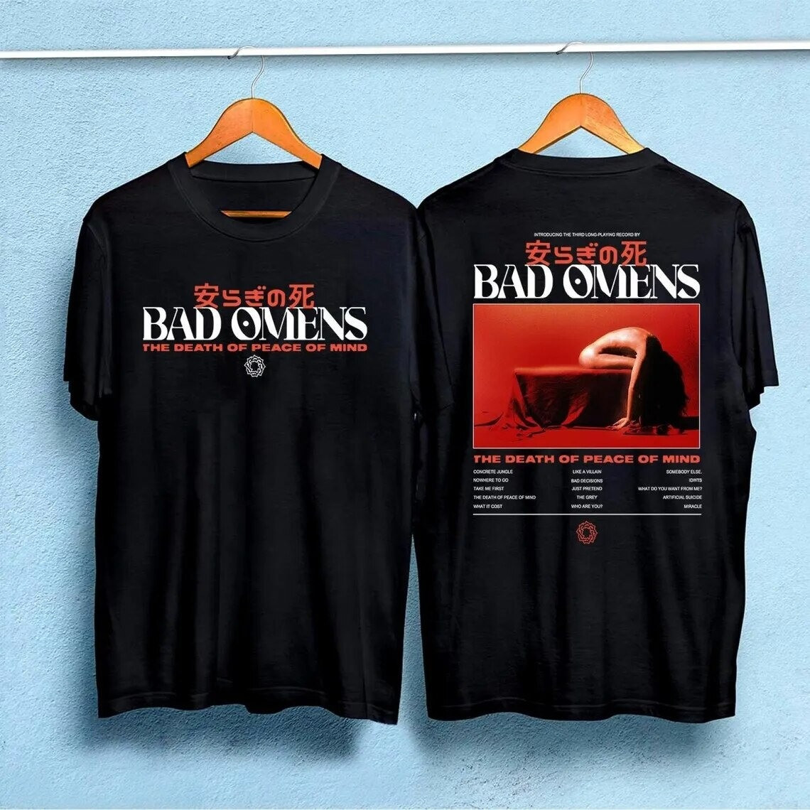 Футболка чорна Bad Omens Band Love Killer 2023 XS
