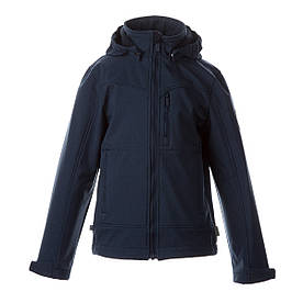 Куртка Softshell для хлопчика темно-синя Huppa Akiva 18490000-10286