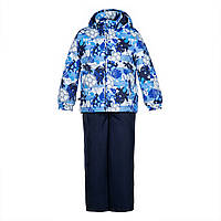 Комплект демисезонный для мальчиков (куртка + полукомбинезон) Huppa Yoko синий 41190014-93186