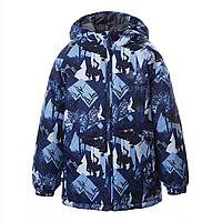 Куртка зимняя для мальчиков мембранная Huppa Classy темно-синий 17710030-72586