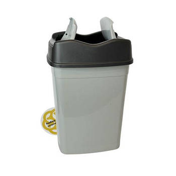 Якісне відро із пластику 25Л FLAT VORTEX, сірий SNMZ