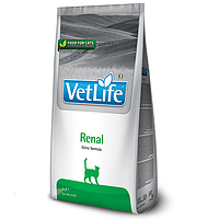 Farmina Vet Life Renal Сухой лечебный корм для кошек для поддержания функции почек (2 кг)