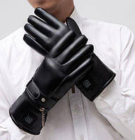 Стильные зимние перчатки с подогревом "Sporting life Fashion Plus" с термостатом, размер XL