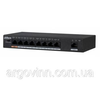 8-портовий POE комутатор Dahua PFS3009-8ET1GT-96