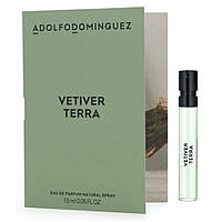 Adolfo Dominguez Vetiver Terra Парфюмированная вода (пробник) 1.5ml (8410190629141)