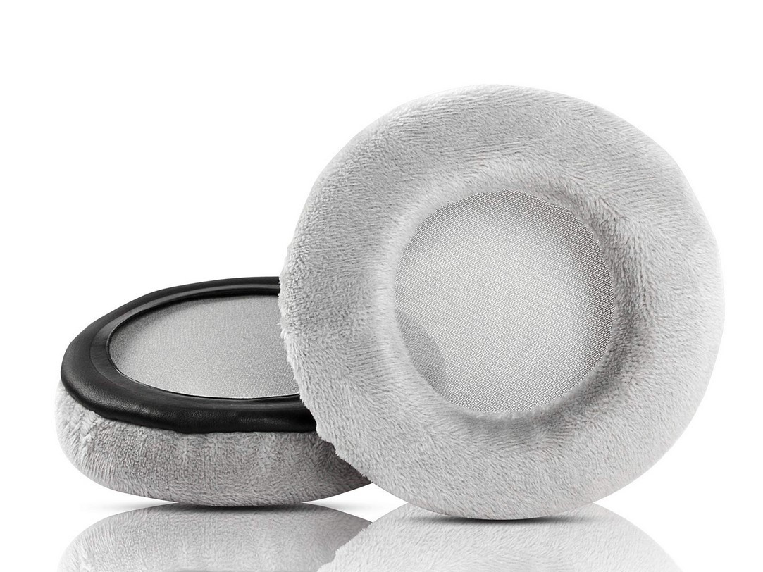 Амбушури для навушників Beyerdynamic DT770 DT990 DT880 PRO CUSTOM STUDIO Game Custom One Pro Сірі Велюрові, фото 1