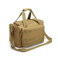 Универсальная тактическая сумка с регулируемыми отсеками койот