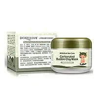 Пузырьковая маска для лица Bioaqua Carbonated Bubble Clay Mask с каолиновой глиной, 100 г (67BC)