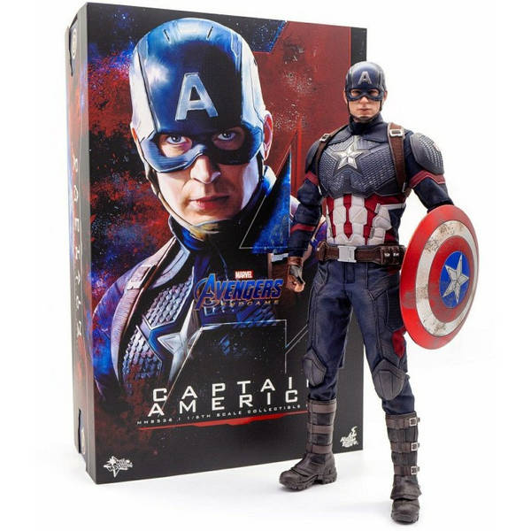 Captain america action figure hot toys deals