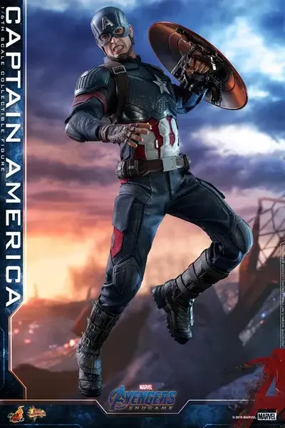 Captain america action figure hot toys deals