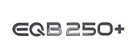 Эмблема надпись багажника Mercedes EQB250+ чёрная
