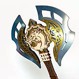 Дерев'яна Іграшкова Сокира "Дракон" (DRAGON), іграшкова зброя, фото 3