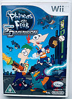 Phineas and Ferb: Across the 2nd Dimension, Б/В, англійська версія - диск Nintendo Wii