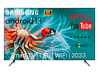 Телевізор Samsung 32 дюйми Smart TV Android 13.0, T2, WIFI, тонка рамка Гарантія, +2 пульта