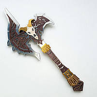 Дерев'яна іграшкова сокира "Shadow Mourne" (Chrome Black), іграшкова зброя
