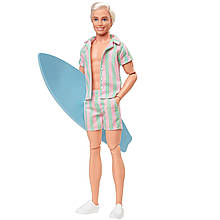 Лялька Кен Барбі Раян Гослінг у ролі Кена з дошкою для серфінгу Barbie The Movie Ken HPJ97